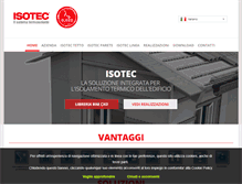 Tablet Screenshot of isotec.brianzaplastica.it